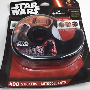 Star Wars Disney Sticker Dispensed Roll Tape 400ct The Force Awakens Hallmark - Picture 1 of 6