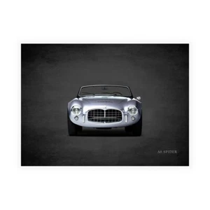 Stampa su Tela su Carta Poster o Quadro Rogan Mark Maserati A6 Spider - Picture 1 of 2