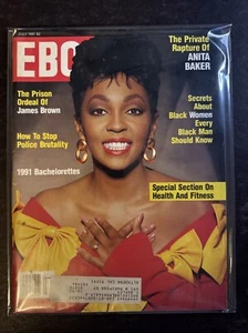 EBONY MAGAZINE • ANITA BAKER • JULY 1991 • 90s • EBY-08 - Picture 1 of 14