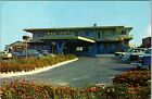1Blue Water Motel; Bass River, Mass, MA Postcard Cape Cod