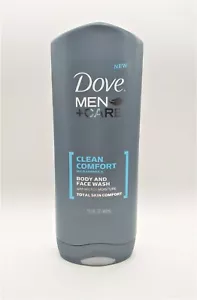 Dove CLEAN COMFORT Men + Care Body Wash Face Wash With Micro Moisture - Picture 1 of 2