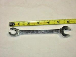 MAC Tools USA 1/2" Matte Chrome Flare Nut End Open End Combination Wrench COB16 - Picture 1 of 4