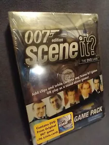 NEW SEALED James Bond 007 Edition Scene It? Trivia DVD Game Pack w/Cards - Picture 1 of 12