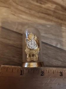 Dollhouse Miniature Dome Clock - Picture 1 of 5