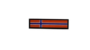 Patch bedruckt bestickt Reise Souvenir Biker Rucksack Flagge Norwegen - Bild 1 von 1