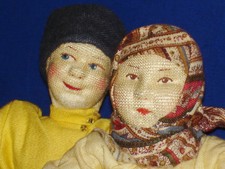 muñecas rusas de tela