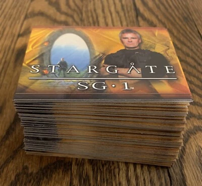 Stargate SG-1 Season 6 Trading Cards - 72 Card Base Set - M/NM Condition - Image 1 of 4