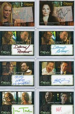 Grimm - Autograph, Costume, Prop And Sketch Card Selection NM Breygent   