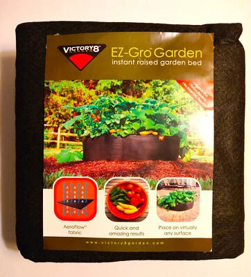  Raised Garden Bed  4 ft x 8 ft Victory 8 EZ-GRO Aero Flow Fabric No Assembly  - Image 1 of 4