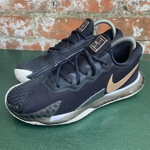 Nike Court Air Zoom Vapor Cage 4 Trainers Women’s UK 6 Black / Copper Tennis - Picture 1 of 14