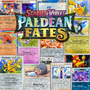 Pokémon Paldean Fates Reverse Holographic & Holo Rare Pick Your Card - Picture 1 of 91