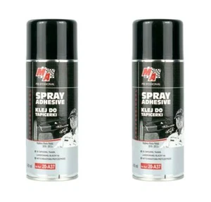 2 COLLE EN SPRAY PRO 400ML POUR BOIS, CUIR, METAL, PLASTIQUE, FEUTRE, CAOUTCHOUC - Imagen 1 de 2