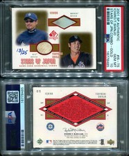 PSA 10 2001 SP Authentic Stars of Japan Ball-Base Gold Ichiro Suzuki RC /25 POP1