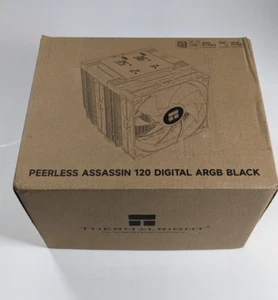 Thermalright Peerless Assassin 120 (TLC12CX28)Digital  ARGB Black CPU Air Cooler - Picture 1 of 6