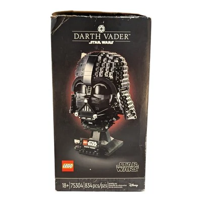 LEGO Disney Star Wars 75304 Darth Vader Helmet Collection Open Box Sealed Bags - Image 1 of 4