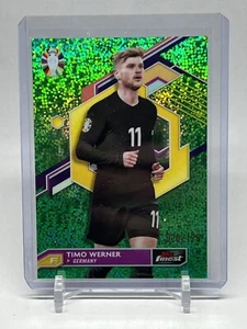 2023-24 Topps Finest Road To Euro Timo Werner moteado verde/125 - Imagen 1 de 2