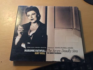 Marianne Faithfull "Weill: The Seven Deadly Sins and other Songs" cd - Imagen 1 de 1