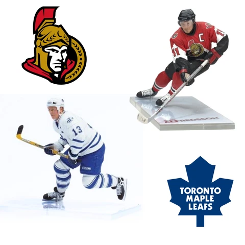 Mcfarlane NHL Daniel Alfredsson & Mats Sundin Exclusive Combo Pack Figure Cover