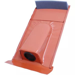Solar Rohrdurchführung Dachdurchführung für Tondachziegel Rot 460 x 270 mm - Bild 1 von 2