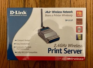 D-link DP-311 2.4 GHZ Wireless Print Server - Picture 1 of 5