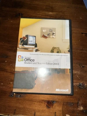 Microsoft Office Student and Teacher Edition 2003 Word Excel w/ Key, Genuine VGC - Image 1 of 2