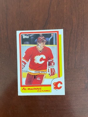 1986-87 Topps - Al MacInnis #173 Calgary Flames HOF - Image 1 of 2