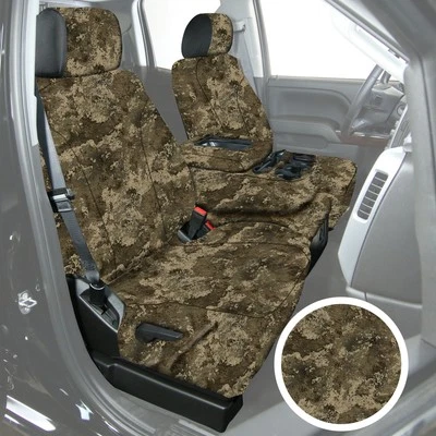 For Mitsubishi Diamante 03-04 TrueTimber 1st Row Strata Camo Custom Seat Covers - Image 1 of 4