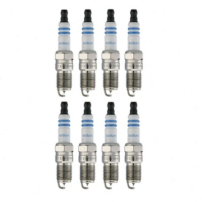 8 pc Bosch Double Iridium Spark Plugs for 2004-2009 Cadillac XLR 4.6L V8 cv - Image 1 of 4