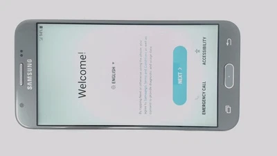 Samsung Galaxy J3 Mission SM-J327P (Gray 16GB 1GB) Verizon Prepaid SCRATCHED - Image 1 of 2