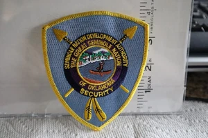 Parche policía india tribal GRAN SEMINOLA SEGURIDAD NACIONAL OKLAHOMA - Imagen 1 de 1
