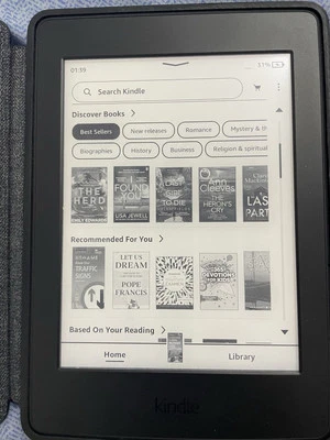 Amazon Kindle Paperwhite 7th Generation 4GB Wi-Fi 6" E-Reader – Black - Image 1 of 4