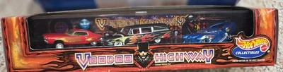 Hot Wheels Collectibles Voodoo Highway 3-Car Set w '70 Monte Carlo Lowrider - Image 1 of 4