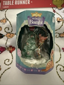 Disney Classics By Enesco Bambi and Thumper Christmas Brighten up Ornament - Picture 1 of 3