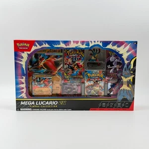 Pokemon TCG Mega Lucario ex Premium Figure Collection Box Factory Sealed - Picture 1 of 2