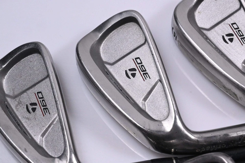 Left Hand Taylormade 360 Series Irons / 3-PW / Senior Flex Taylormade Lite 70 - Image 1 of 4