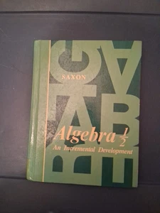 Saxon Algebra 1/2: An Incremental Development Hardcover Textbook - Bild 1 von 18