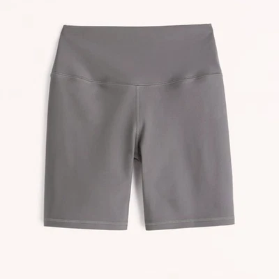 YPB by Abercrombie & Fitch Women’s Bike Shorts Athletic Taupe Mocha Size M - Image 1 of 4