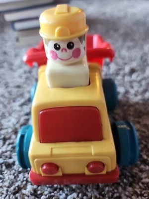 Coche de juguete Push And Go de Tomy. 1975. Dumptruck Foto 1 de 4
