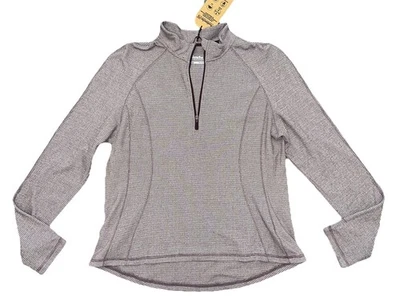 Blusa Avalanche feminina leve gola simulada 1/4 zíper corrida caminhada tamanho XL - Imagem 1 de 4