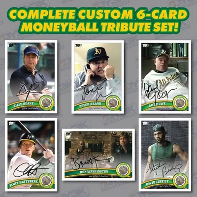 2011 Top 5 » 6-Card "Moneyball" Custom Tribute Card Set - Image 1 of 4
