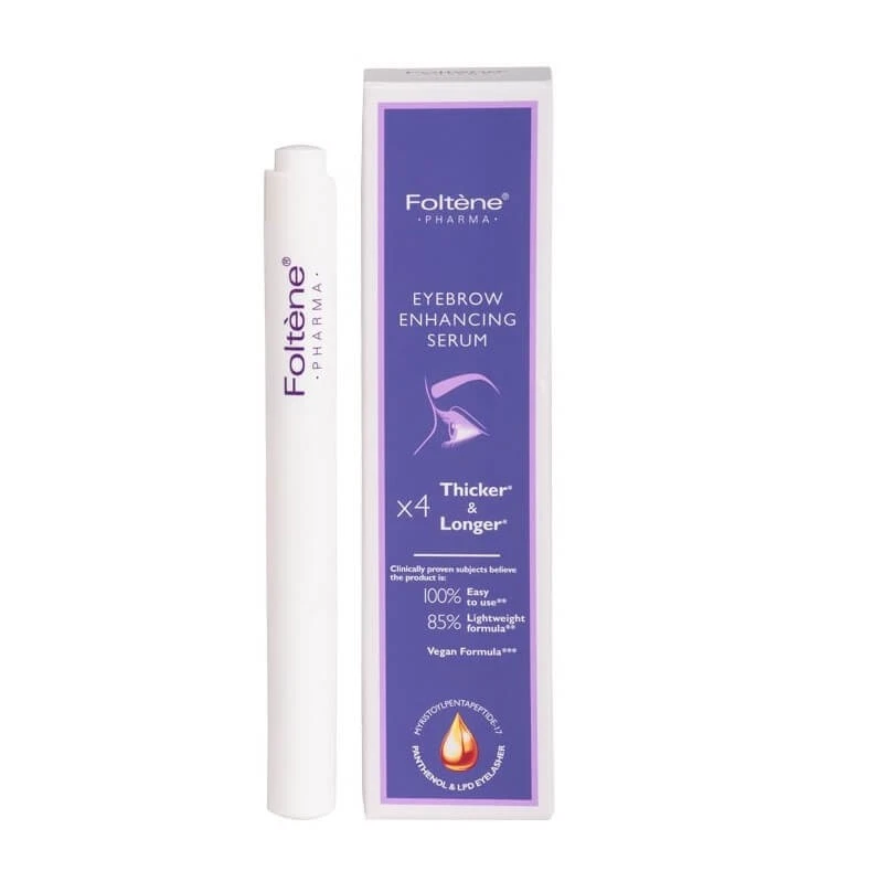 FOLTENE PHARMA Eyebrow Enhancing Serum 4ml & Facial Roller - Image 1 of 2