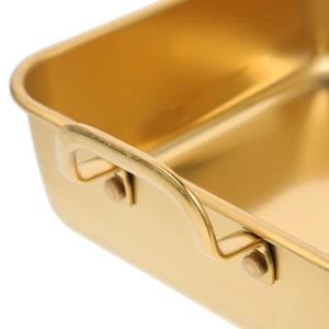  Edelstahl Backbleche Kuchenbackformen Rechteckige Backpfanne Käsekuchenpfannen - Bild 1 von 12