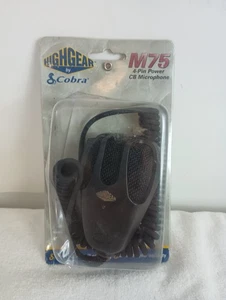 Highgear Cobra HG-M75 4 Pin Dynamic CB HAM Radio Power Hand Microphone NIB - Picture 1 of 6