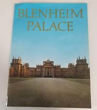 Blenheim Palace Woodstock United Kingdom Vintage 1970s Travel Book BK1233