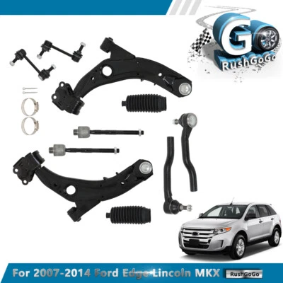 Front Suspension Lower Control Arms Kit For 07-14 Ford Edge Lincoln MKX 10Pcs - Image 1 of 4