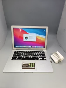 APPLE MACBOOK AIR A1466 2013 i5-4250U @ 1.3GHz 4GB RAM 256GB SSD Big Sur - Picture 1 of 13