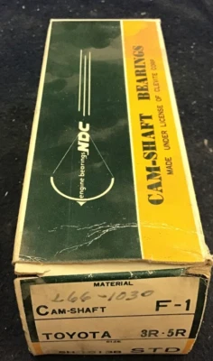 Juego de cojinetes de leva NDC para camioneta Toyota Corona HiLux Crown Stout L66-1030 STD B283 Foto 1 de 2