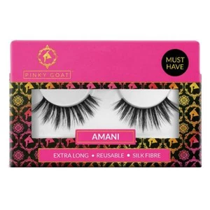 Pinky Goat Glam Collection Lashes - Amani Extra Long Reusable False Eyelashes - Picture 1 of 1