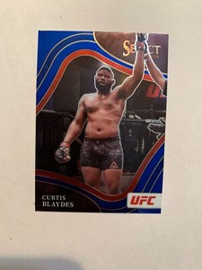 CURTIS BLAYDES #258 2022 PANINI SELECT UFC - BLUE - OCTAGONSIDE LEVEL SSP