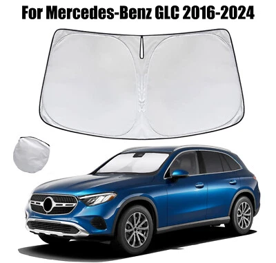 Protector de parasol para viento lluvia para Mercedes-Benz GLC250 300 350e 2016-2024 Foto 1 de 4